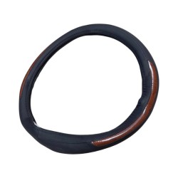 Κάλυμμα τιμονιού αυτοκινήτου - F131 - 122063 - Black/Brown Κάλυμμα τιμονιού αυτοκινήτου - F131 - 122063 - Black/Brown