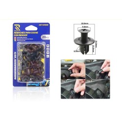 Σετ συνδετήρες αυτοκινήτου - 157 - 20pcs - 125613