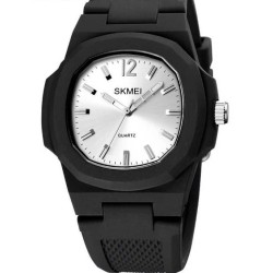 Αναλογικό ρολόι χειρός – Skmei - 1717 - Black/White Αναλογικό ρολόι χειρός – Skmei - 1717 - Black/White