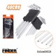 Κλειδιά Torx - 9pcs - Finder - 193122 Κλειδιά Torx - 9pcs - Finder - 193122