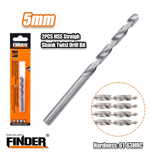 Τρυπάνια σιδήρου - 4241 - 5mm - 2pcs - Finder - 195752 Τρυπάνια σιδήρου - 4241 - 5mm - 2pcs - Finder - 195752