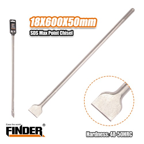Καλέμι SDS MAX - 18X600X50mm - Finder - 196342 Καλέμι SDS MAX - 18X600X50mm - Finder - 196342