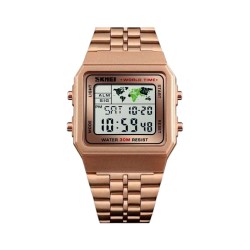 Ψηφιακό ρολόι χειρός – Skmei - 1338 - Rose Gold