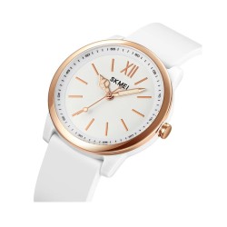 Αναλογικό ρολόι χειρός – Skmei - 2008 - White/Gold Αναλογικό ρολόι χειρός – Skmei - 2008 - White/Gold