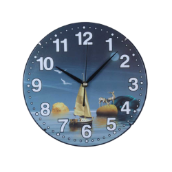 Ρολόι τοίχου - 831-1 - 283117 - Blue/Gold Ρολόι τοίχου - 831-1 - 283117 - Blue/Gold