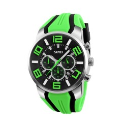 Αναλογικό ρολόι χειρός – Skmei - 9128 - Green Αναλογικό ρολόι χειρός – Skmei - 9128 - Green