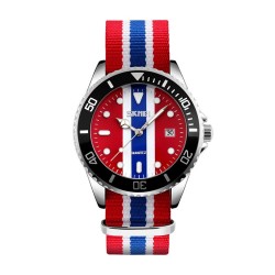 Αναλογικό ρολόι χειρός – Skmei - 9133 - Red/Blue Αναλογικό ρολόι χειρός – Skmei - 9133 - Red/Blue