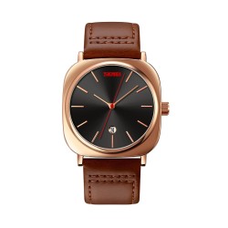 Αναλογικό ρολόι χειρός – Skmei - 9266 - Brown/Gold Αναλογικό ρολόι χειρός – Skmei - 9266 - Brown/Gold