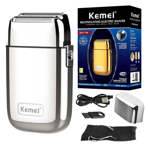 Ξυριστική μηχανή - KM-TX1 - Kemei - Silver Ξυριστική μηχανή - KM-TX1 - Kemei - Silver