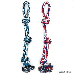 Παιχνίδι σκύλου σχοινί με κόμπους - 40cm - 550639 Παιχνίδι σκύλου σχοινί με κόμπους - 40cm - 550639