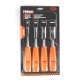 Σετ σκαρπέλα ξύλου - 4pcs - Finder - 196039 Σετ σκαρπέλα ξύλου - 4pcs - Finder - 196039