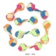Παιχνίδι σκύλου σχοινί με μπάλες - 16cm - 12pcs - 550529