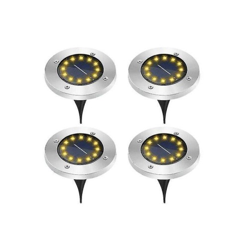 Ηλιακό φωτιστικό κήπου LED - Καρφωτό - 4pcs - 12LED - 431060