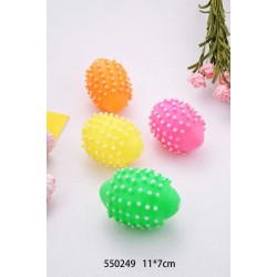 Παιχνίδι σκύλου μπαλάκι μασητικό - 11x7cm - 12pcs - 550249 Παιχνίδι σκύλου μπαλάκι μασητικό - 11x7cm - 12pcs - 550249