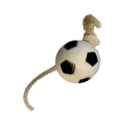 Παιχνίδι σκύλου Latex μπάλα με σχοινί - 25x8cm - 12pcs - 550391 Παιχνίδι σκύλου Latex μπάλα με σχοινί - 25x8cm - 12pcs - 550391