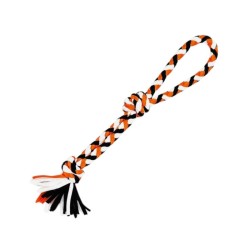 Υφασμάτινο παιχνίδι σκύλου σχοινί με κόμπους - 35cm - 12pcs - 550491 Υφασμάτινο παιχνίδι σκύλου σχοινί με κόμπους - 35cm - 12pcs - 550491