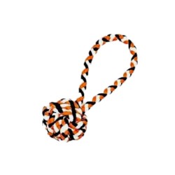 Υφασμάτινο παιχνίδι σκύλου σχοινί με μπάλα - 22cm - 12pcs - 550497 Υφασμάτινο παιχνίδι σκύλου σχοινί με μπάλα - 22cm - 12pcs - 550497