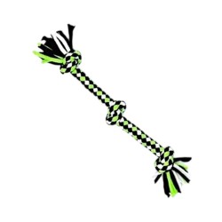 Υφασμάτινο παιχνίδι σκύλου σχοινί με κόμπους - 30cm - 12pcs - 550515 Υφασμάτινο παιχνίδι σκύλου σχοινί με κόμπους - 30cm - 12pcs - 550515