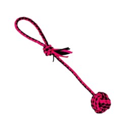 Παιχνίδι σκύλου σχοινί με μπάλα - 38cm - 12pcs - 550526 Παιχνίδι σκύλου σχοινί με μπάλα - 38cm - 12pcs - 550526