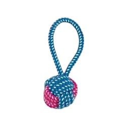 Παιχνίδι σκύλου σχοινί με μπάλα - 20cm - 12pcs - 550530 Παιχνίδι σκύλου σχοινί με μπάλα - 20cm - 12pcs - 550530