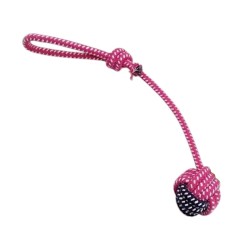 Παιχνίδι σκύλου σχοινί με μπάλα - 40cm - 12pcs - 550549 Παιχνίδι σκύλου σχοινί με μπάλα - 40cm - 12pcs - 550549