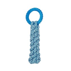 Παιχνίδι σκύλου σχοινί με μασητικό - 33cm - 12pcs - 550552 Παιχνίδι σκύλου σχοινί με μασητικό - 33cm - 12pcs - 550552