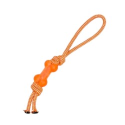 Παιχνίδι σκύλου σχοινί με κόκκαλο μασητικό - 38cm - 12pcs - 550573 Παιχνίδι σκύλου σχοινί με κόκκαλο μασητικό - 38cm - 12pcs - 550573