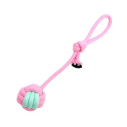 Παιχνίδι σκύλου σχοινί με μπάλα - 32cm - 12pcs - 550585 Παιχνίδι σκύλου σχοινί με μπάλα - 32cm - 12pcs - 550585