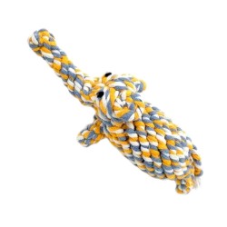 Παιχνίδι σκύλου ζωάκι από σχοινί - 22cm - 550605 Παιχνίδι σκύλου ζωάκι από σχοινί - 22cm - 550605