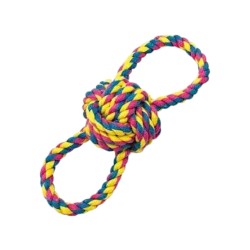 Παιχνίδι κατοικιδίου σχοινί με μπάλα - 22cm - 12pcs - 550628 Παιχνίδι κατοικιδίου σχοινί με μπάλα - 22cm - 12pcs - 550628