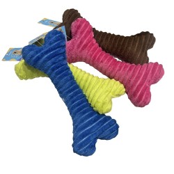 Λούτρινο παιχνίδι σκύλου κόκκαλο - 24x10cm - 12pcs - 550657 Λούτρινο παιχνίδι σκύλου κόκκαλο - 24x10cm - 12pcs - 550657