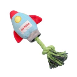 Λούτρινο παιχνίδι σκύλου με σχοινί - Soft toy - 22cm - 550676 Λούτρινο παιχνίδι σκύλου με σχοινί - Soft toy - 22cm - 550676