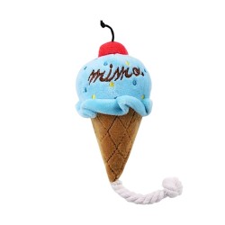 Λούτρινο παιχνίδι σκύλου με σχοινί - 11x9cm - 12pcs - 550701 Λούτρινο παιχνίδι σκύλου με σχοινί - 11x9cm - 12pcs - 550701