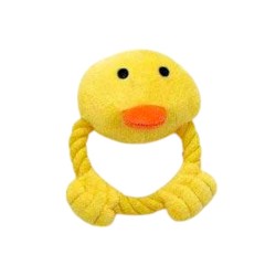 Λούτρινο παιχνίδι σκύλου με σχοινί - 15x11cm - 550804 Λούτρινο παιχνίδι σκύλου με σχοινί - 15x11cm - 550804