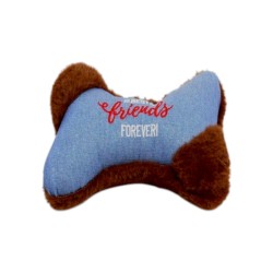 Λούτρινο παιχνίδι σκύλου κόκκαλο - 23x14cm - 550859 Λούτρινο παιχνίδι σκύλου κόκκαλο - 23x14cm - 550859