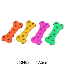 Παιχνίδι σκύλου Latex κόκκαλο - 17.5cm - 12pcs - 550408 Παιχνίδι σκύλου Latex κόκκαλο - 17.5cm - 12pcs - 550408
