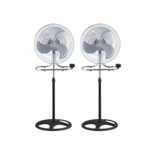 Επιδαπέδιοι ανεμιστήρες με ορθοστάτη σε σετ 2 τεμαχίων - 18" - FS-4521 - 675916
