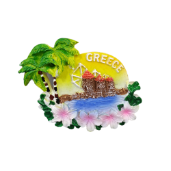 Tουριστικό μαγνητάκι Souvenir – Σετ 12pcs - Resin Magnet - Greece - 678020 Tουριστικό μαγνητάκι Souvenir – Σετ 12pcs - Resin Magnet - Greece - 678020