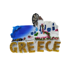 Tουριστικό μαγνητάκι Souvenir – Σετ 12pcs - Resin Magnet - Greece - 678063 Tουριστικό μαγνητάκι Souvenir – Σετ 12pcs - Resin Magnet - Greece - 678063