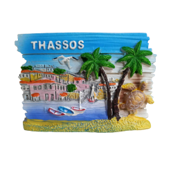Tουριστικό μαγνητάκι Souvenir – Σετ 12pcs - Resin Magnet - Thassos - 678128 Tουριστικό μαγνητάκι Souvenir – Σετ 12pcs - Resin Magnet - Thassos - 678128