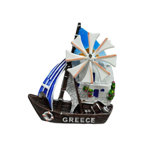 Tουριστικό μαγνητάκι Souvenir – Σετ 12pcs - Resin Magnet - 678182 Tουριστικό μαγνητάκι Souvenir – Σετ 12pcs - Resin Magnet - 678182