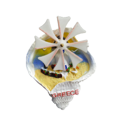 Tουριστικό μαγνητάκι Souvenir - Σετ 12pcs - Resin Magnet - Greece - 678198