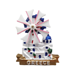 Tουριστικό μαγνητάκι Souvenir – Σετ 12pcs - Resin Magnet - Greece - 678200