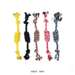 Παιχνίδι σκύλου σχοινί με κόμπο - 30cm - 12pcs - 550624 Παιχνίδι σκύλου σχοινί με κόμπο - 30cm - 12pcs - 550624