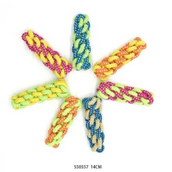 Παιχνίδι σκύλου από σχοινί - 14cm - 12pcs - 550557 Παιχνίδι σκύλου από σχοινί - 14cm - 12pcs - 550557