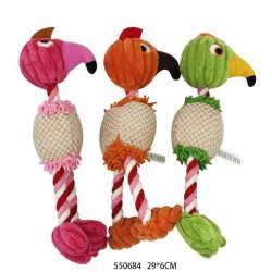 Λούτρινο παιχνίδι σκύλου ζωάκι με σχοινί - 29x6cm - 550684 Λούτρινο παιχνίδι σκύλου ζωάκι με σχοινί - 29x6cm - 550684