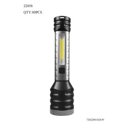 Επαναφορτιζόμενος φακός LED - 22058 - 182639 Επαναφορτιζόμενος φακός LED - 22058 - 182639