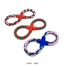 Παιχνίδι σκύλου σχοινί - 30cm - 12pcs - 550627 Παιχνίδι σκύλου σχοινί - 30cm - 12pcs - 550627