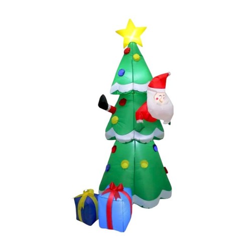 Φουσκωτό διακοσμητικό Χριστουγεννιάτικο Δέντρο με φωτισμό - 1.8m - 817131