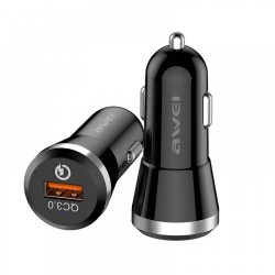 Φορτιστής αναπτήρα αυτοκινήτου - Quick Charger - C825 - AWEI - 888452 Φορτιστής αναπτήρα αυτοκινήτου - Quick Charger - C825 - AWEI - 888452